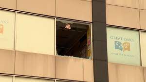 Bullet shatters classroom window at school in Manhattan